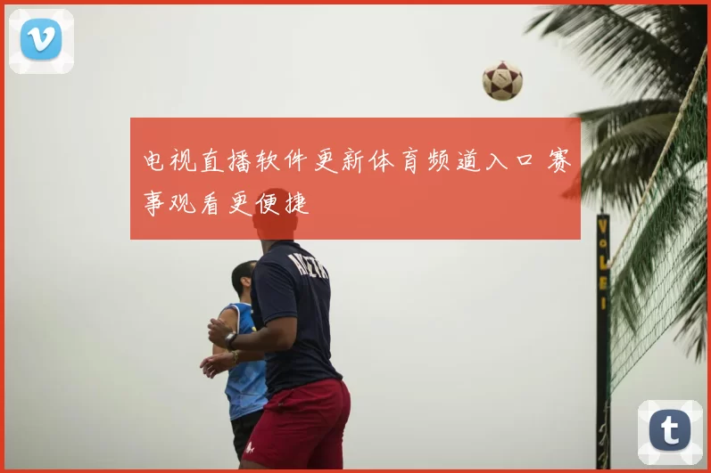电视直播软件更新体育频道入口 赛事观看更便捷