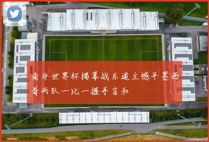 南非世界杯揭幕战东道主憾平墨西哥两队一比一握手言和