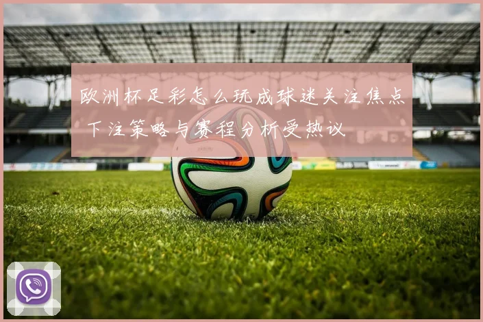欧洲杯足彩怎么玩成球迷关注焦点 下注策略与赛程分析受热议